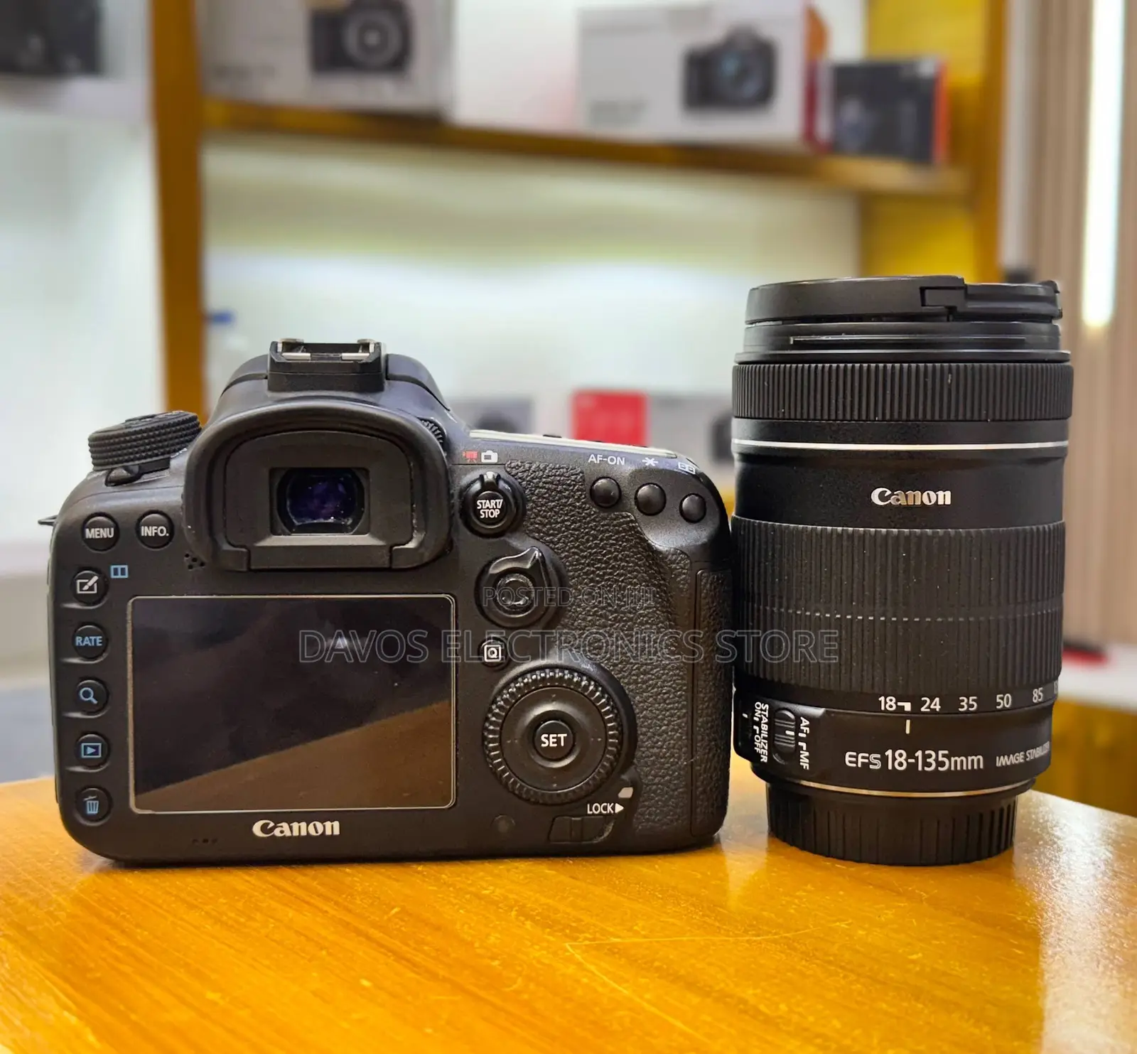 Canon EOS 7D Mark II DSLR Camera With 18-135mm Lens