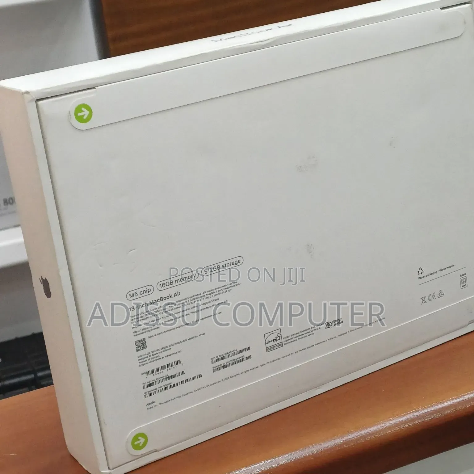 New Laptop Apple MacBook Air 2026 M5 16GB Apple M5 Pro SSD 512GB