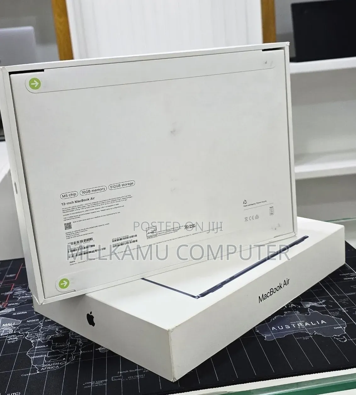 New Laptop Apple MacBook Air 2026 M5 16GB Apple M5 SSD 512GB