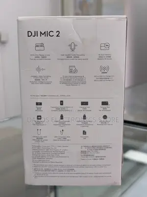 DJI Mic 2 Compact Digital Wireless Microphone System(2.4 GHz)