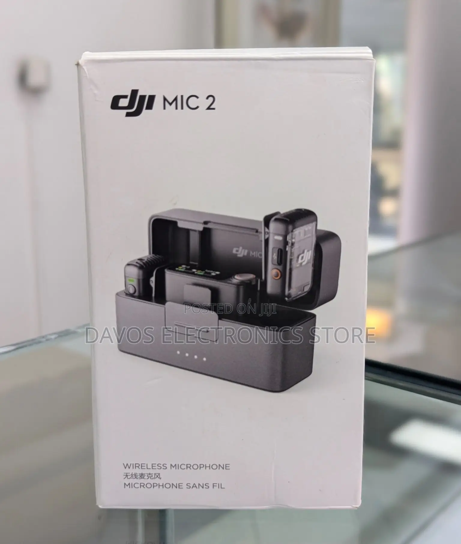 DJI Mic 2 Compact Digital Wireless Microphone System(2.4 GHz)