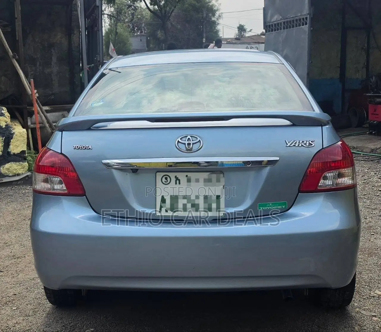 Toyota Yaris 2010 Blue