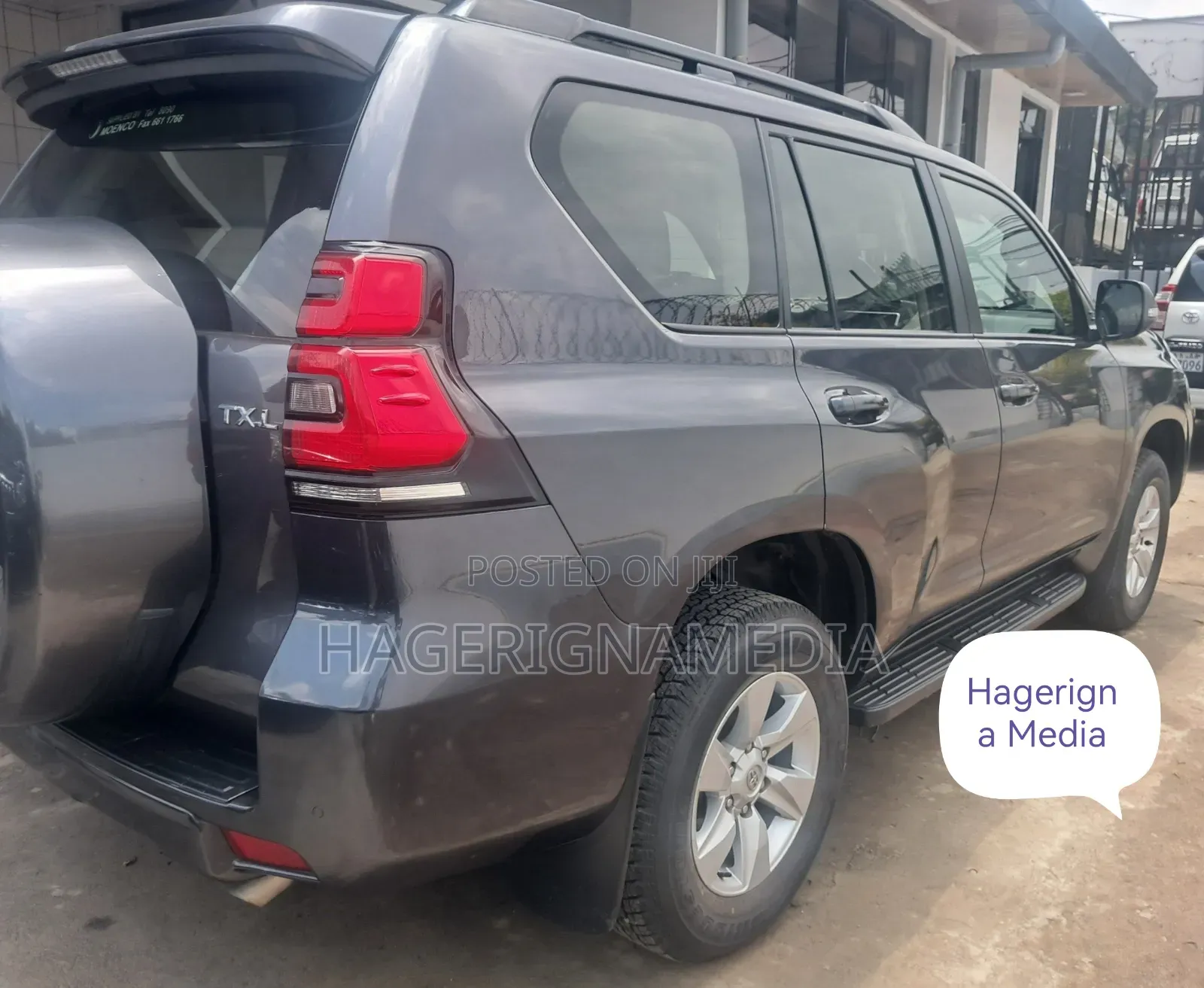 Toyota Land Cruiser Prado 2019 Gray