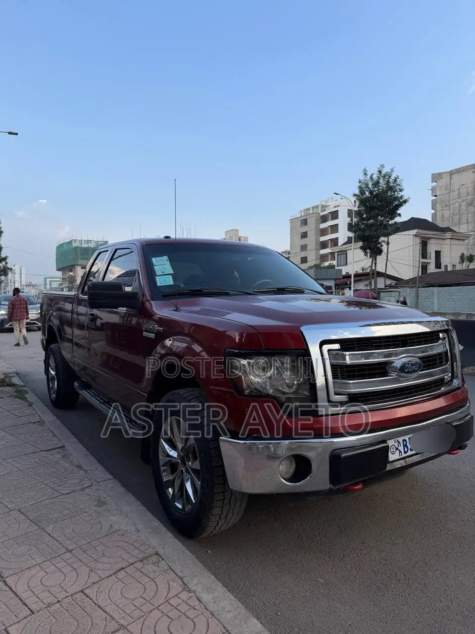 Ford F-150 2014 Burgundy