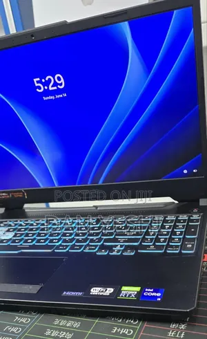 New Laptop Asus TUF Gaming F15 16GB Intel Core i9 SSD 512GB