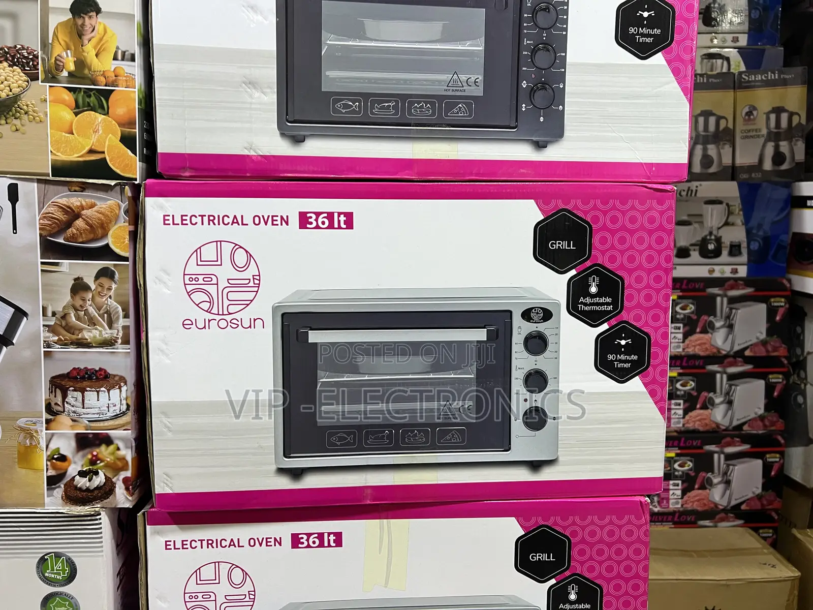 Eurosun Mini Oven 36L Multifunction Countertop Oven
