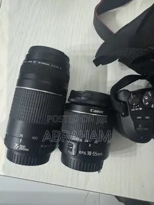 Camera Canon 250D With Double Lens