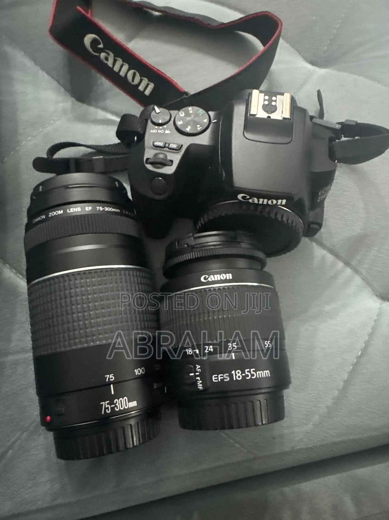 Camera Canon 250D With Double Lens