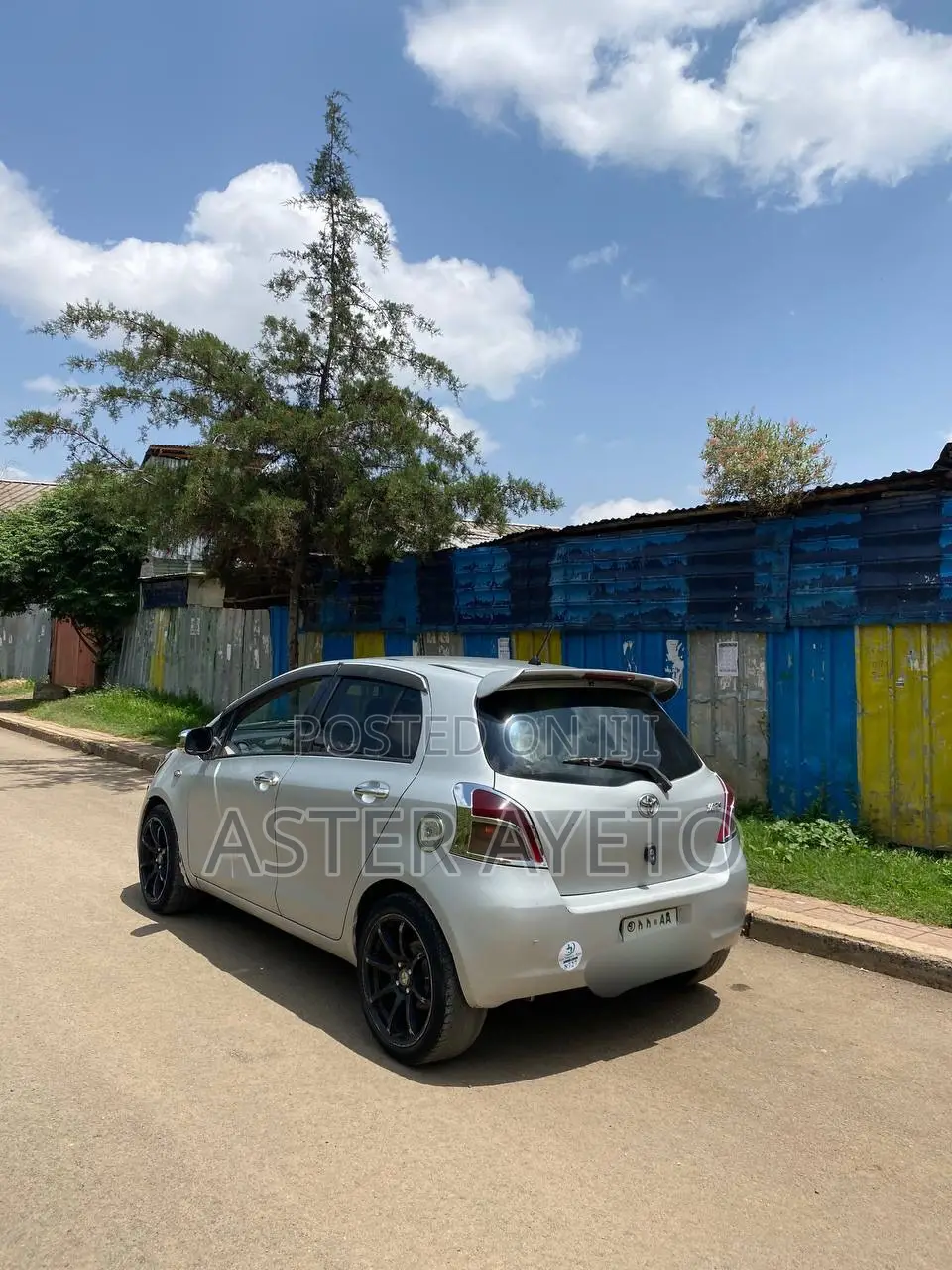 Toyota Yaris 2009 Silver