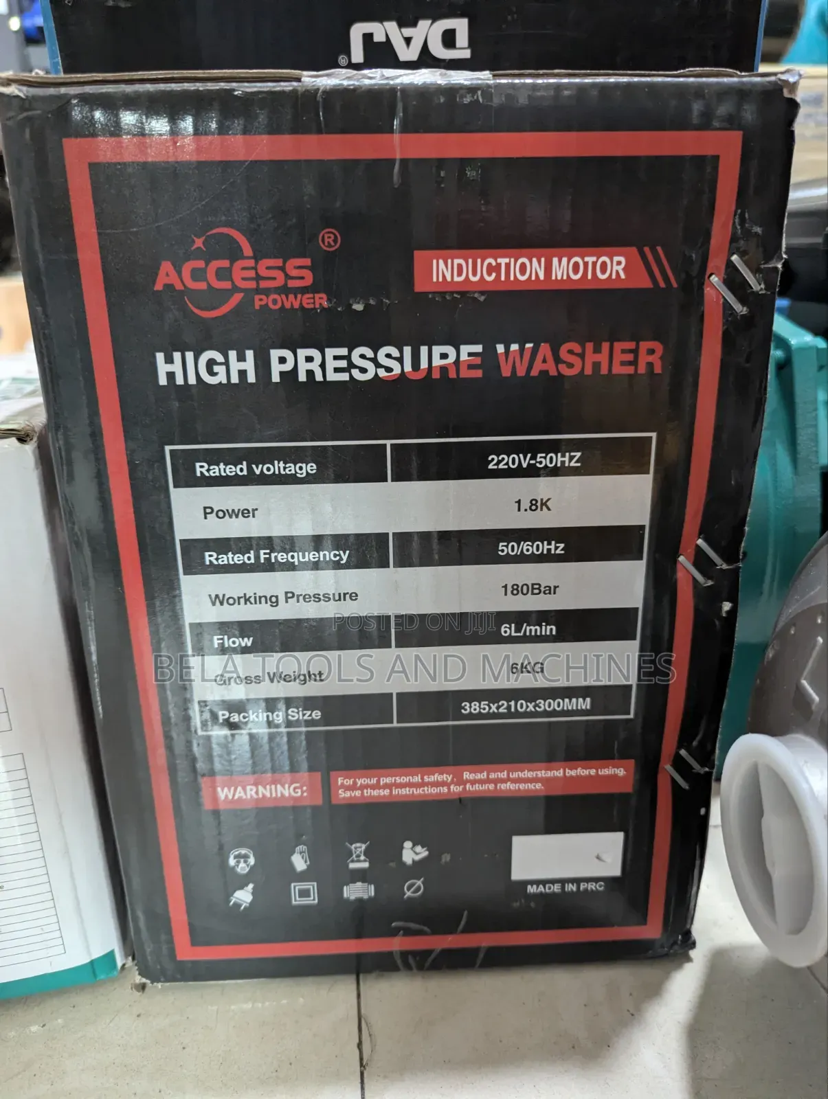 Access Pressure Washer 1800w High Quality Italian Technology Standard