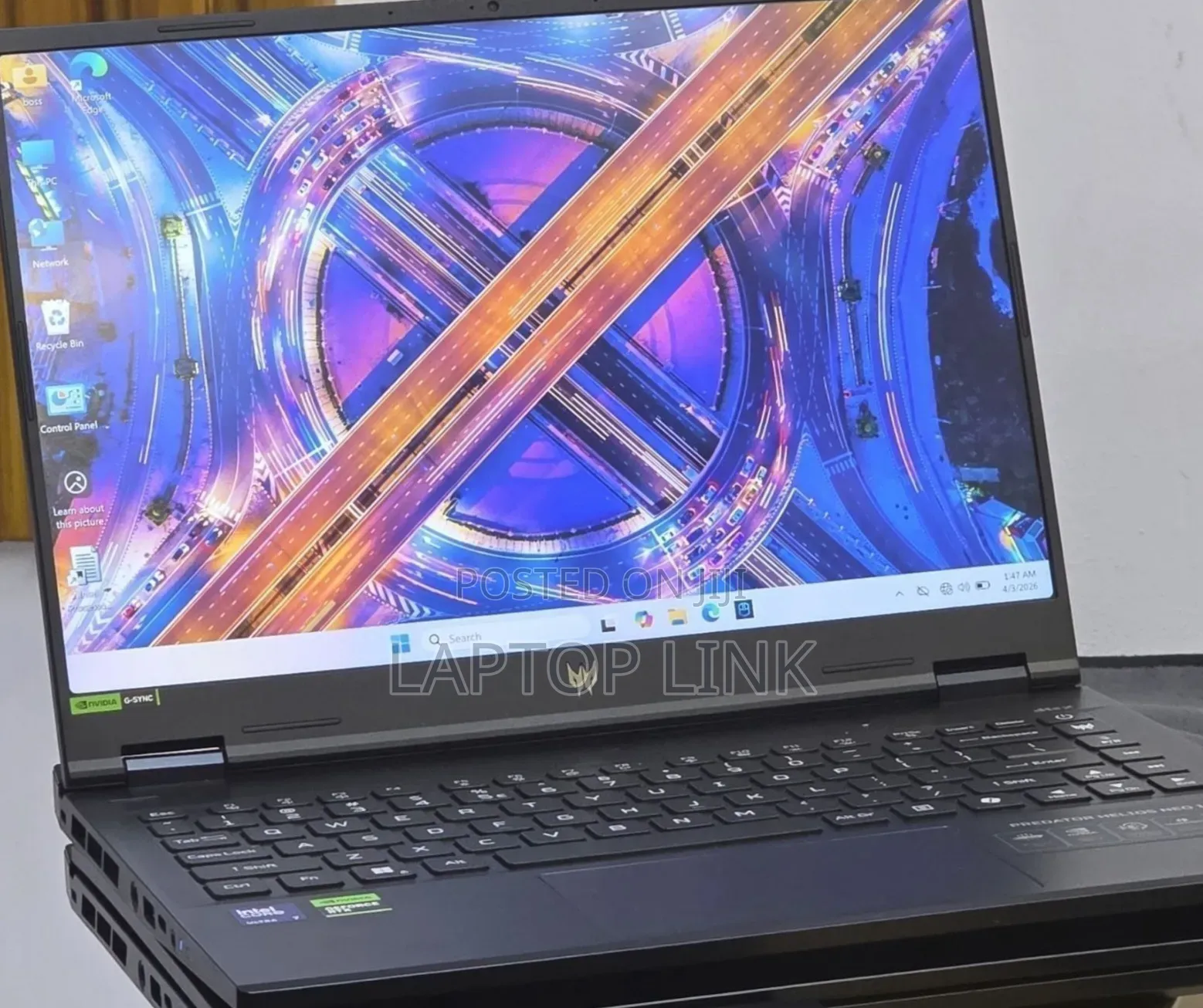 New Laptop Acer Predator Helios Neo 14 16GB Intel Core Ultra 7 SSD 1T