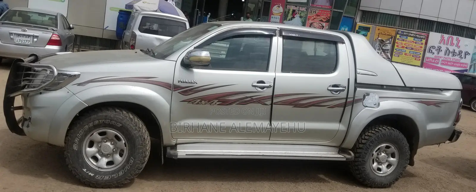 Toyota Hilux Double Cabin 2012– Available for Rent