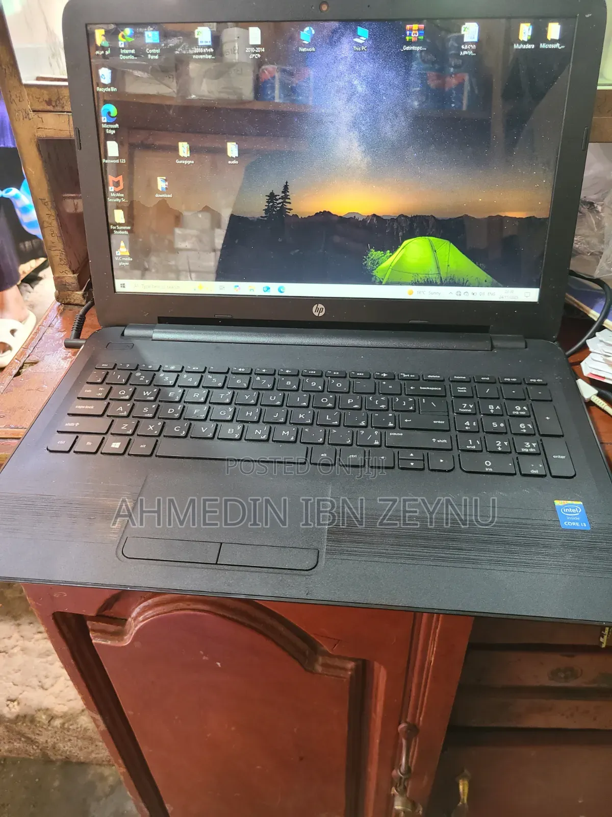 Laptop HP 4GB Intel Core i3 SSD 500GB