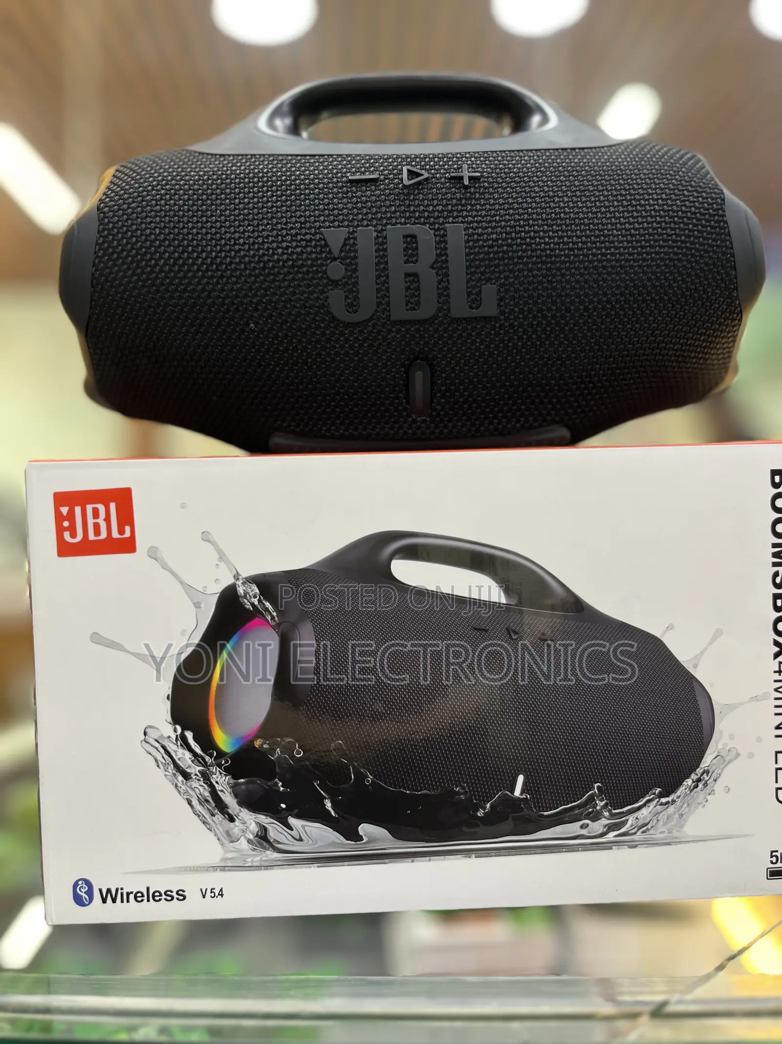 JBL Boombox 4 Mini LED Portable Wireless Speaker
