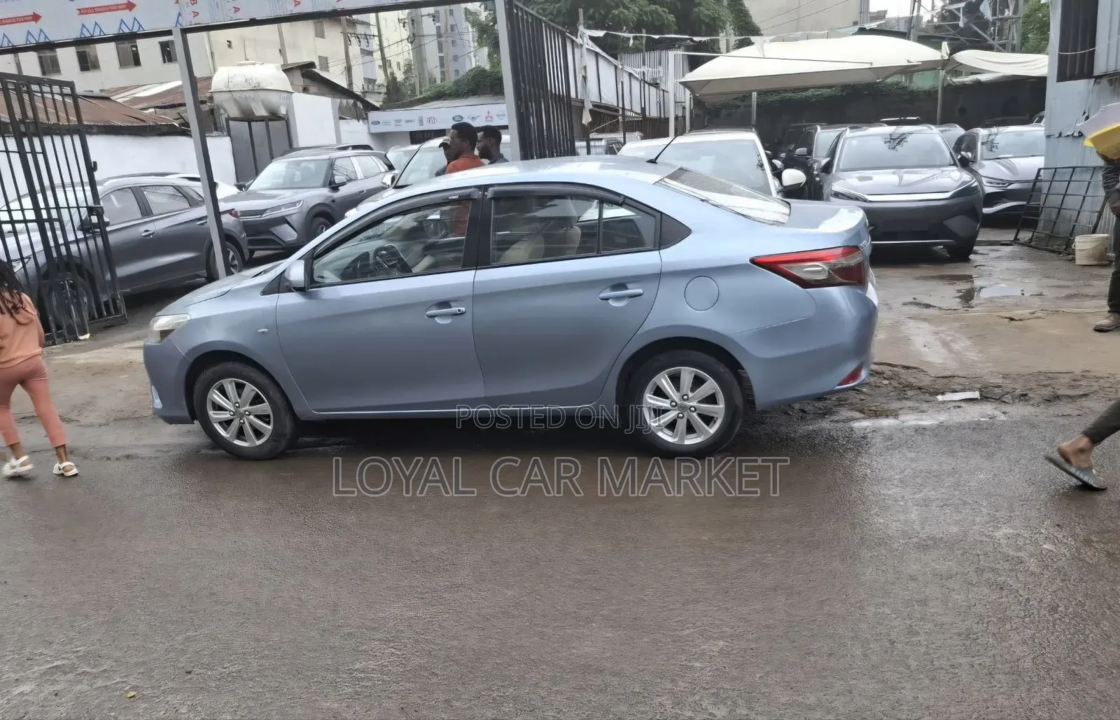 Toyota Yaris 2014 Blue