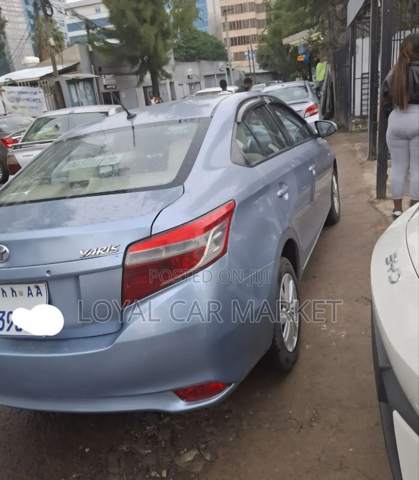 Toyota Yaris 2014 Blue