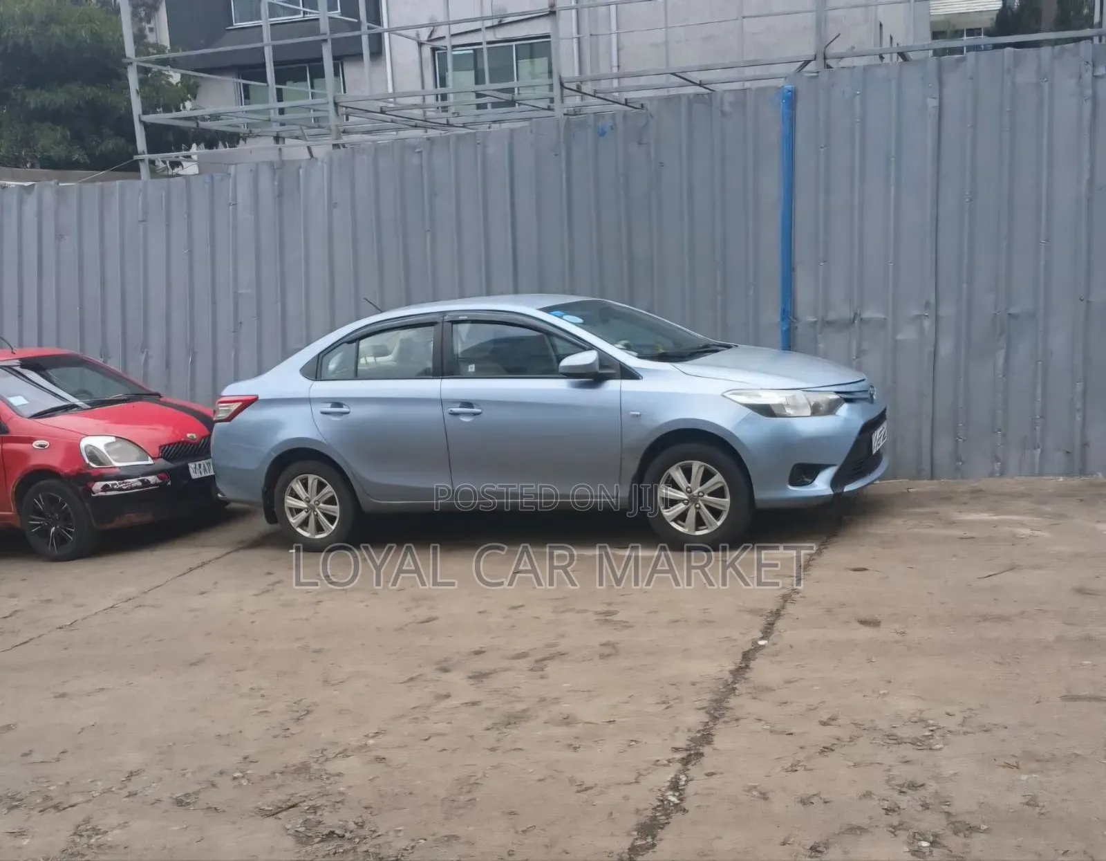 Toyota Yaris 2014 Blue