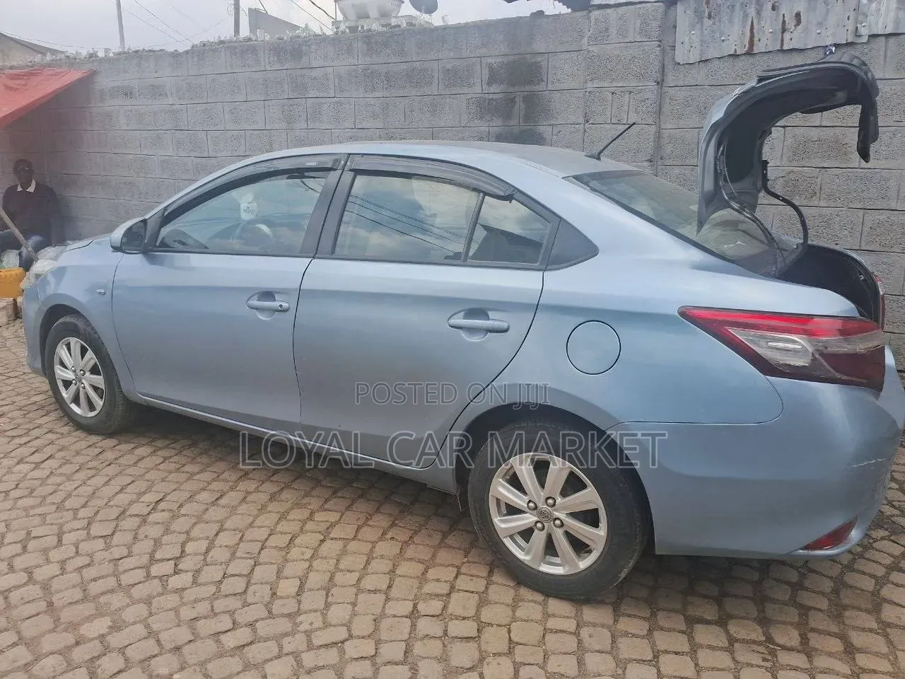 Toyota Yaris 2014 Blue
