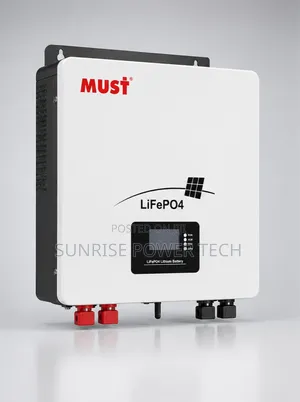 Must Lithium (LiFePO4) Battery - 51.2 / 10.2Kwh