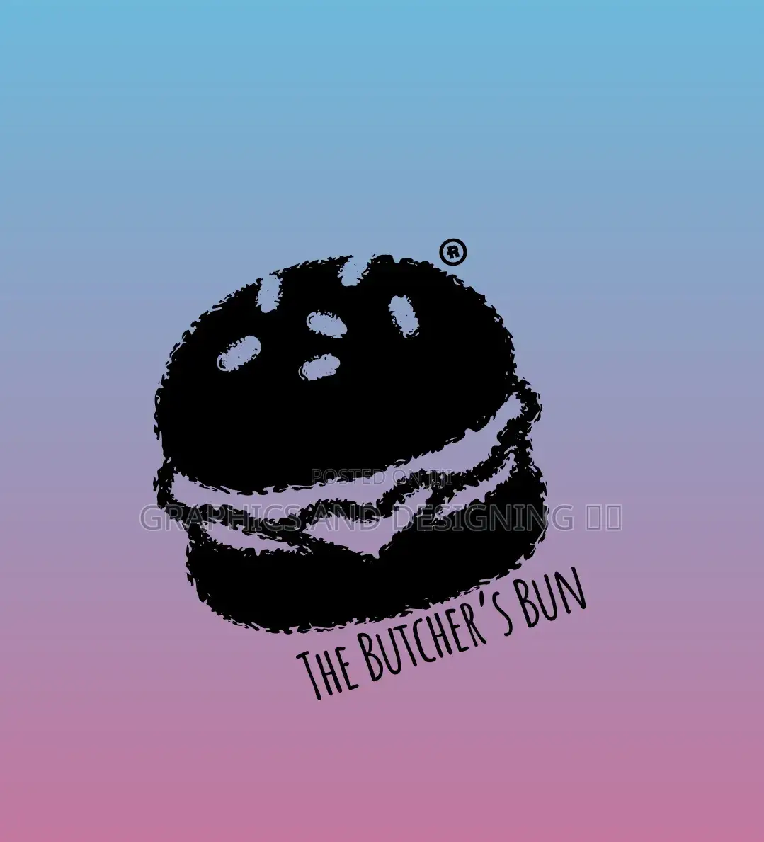 NEW! This Is a Promotional Banner of a Burger Company