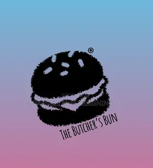 NEW! This Is a Promotional Banner of a Burger Company