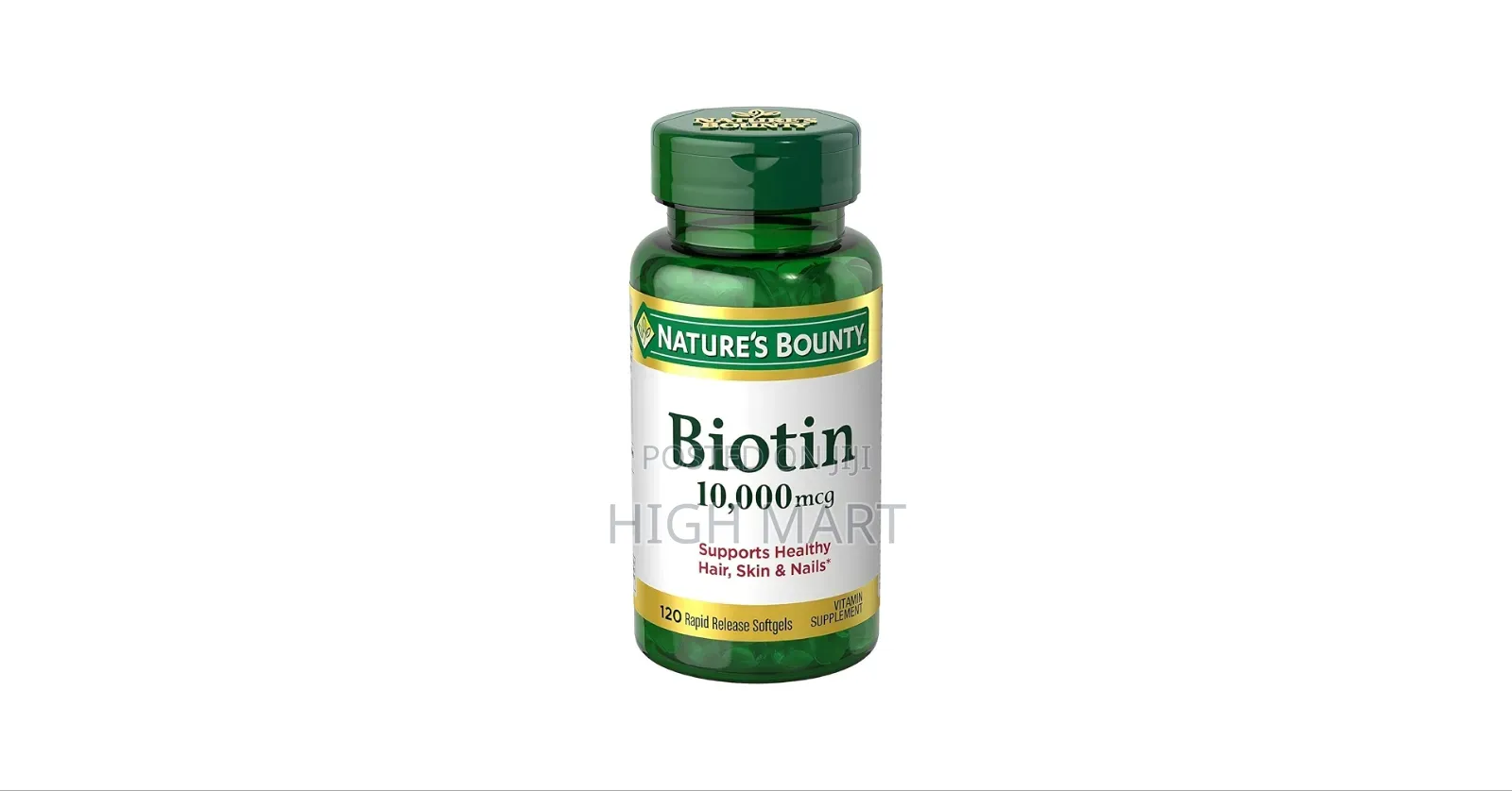 Nature Bounty Biotin 90 Softgel