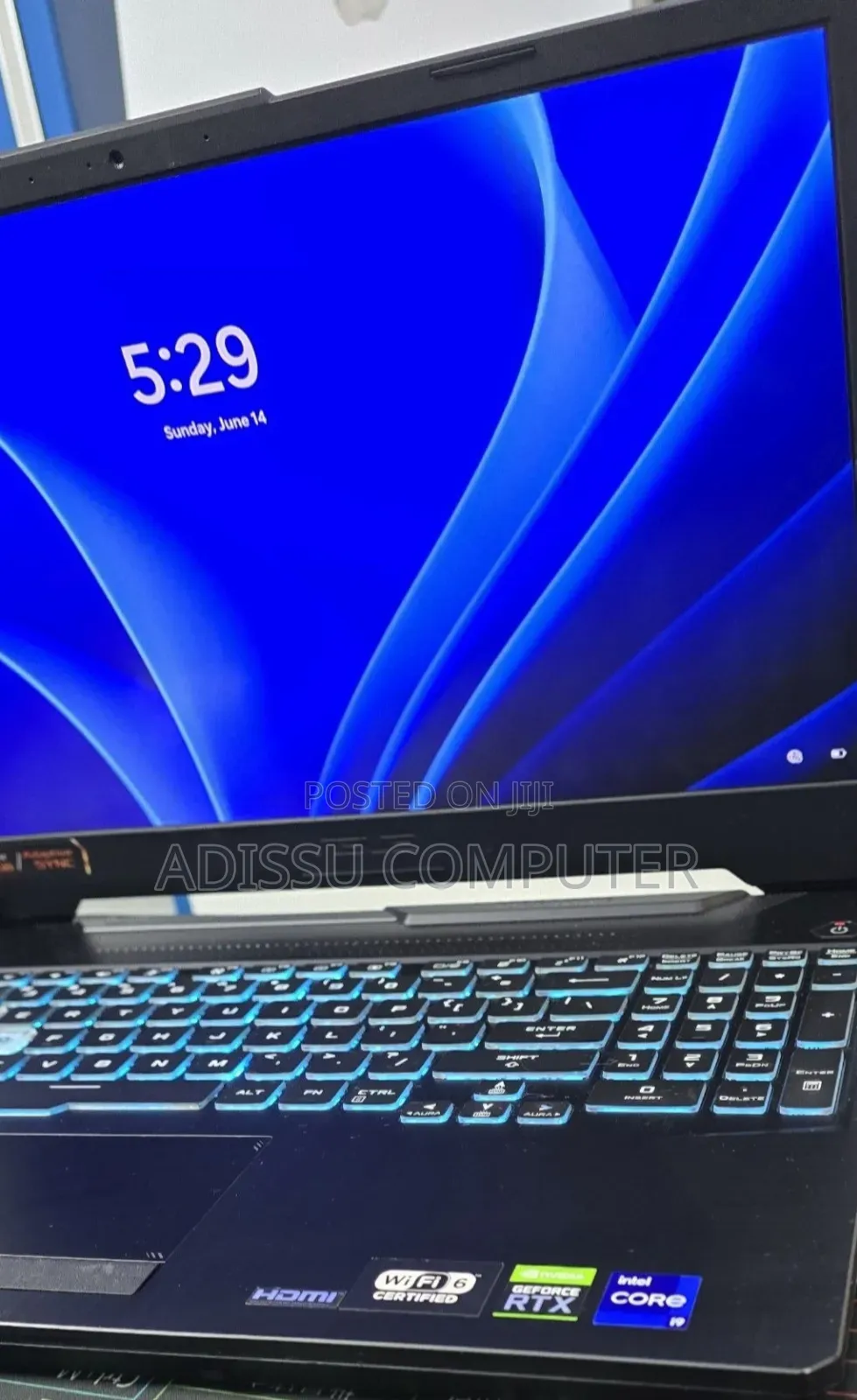 New Laptop Asus ROG Strix G15 16GB Intel Core i9 SSD 1T