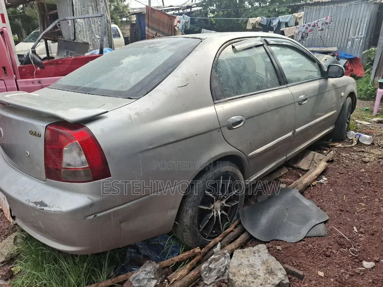 Kia Spectra 2001 Silver
