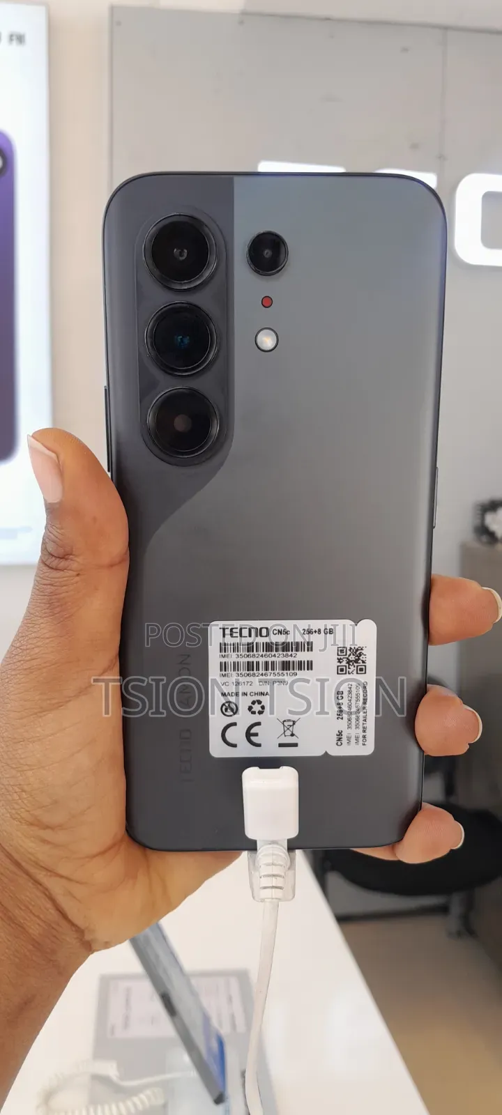 New Tecno Camon 50 Pro 256 GB Black