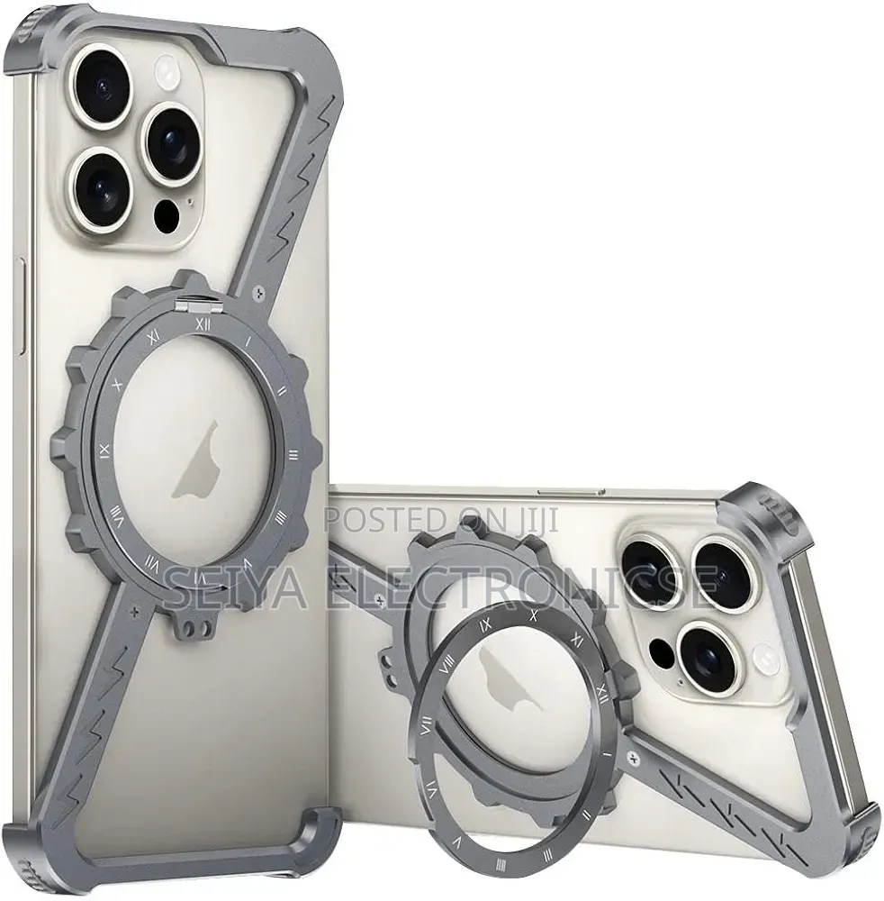 IPhones 17pro Max Freamlass Metal Case Z - Shaped Case
