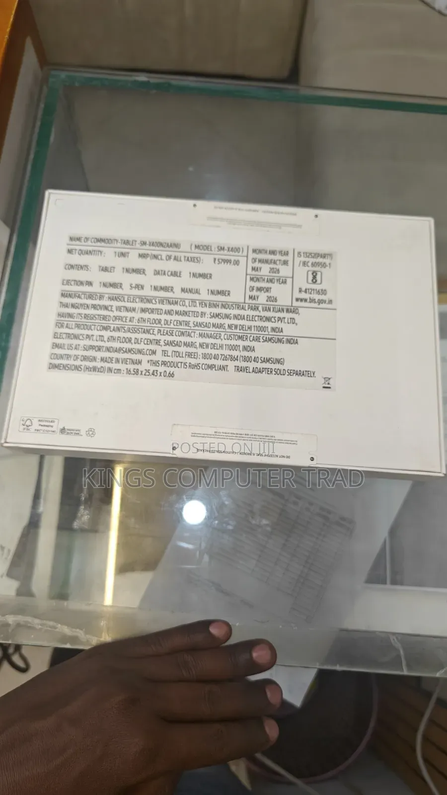 New Samsung Galaxy Tab S10 Lite 128 GB Gray
