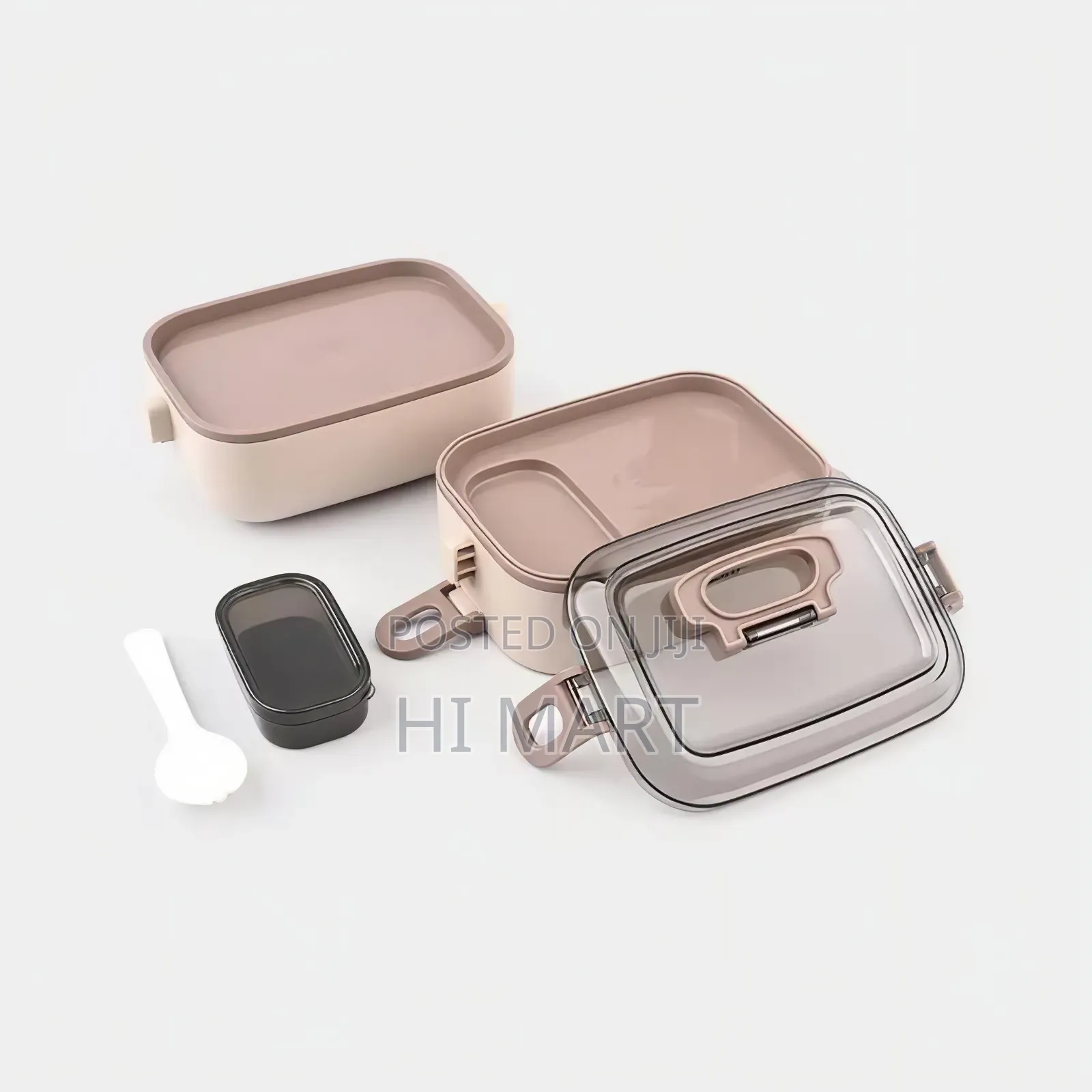 Beduso 2 Layer Stainless Steel Lunch Box Set