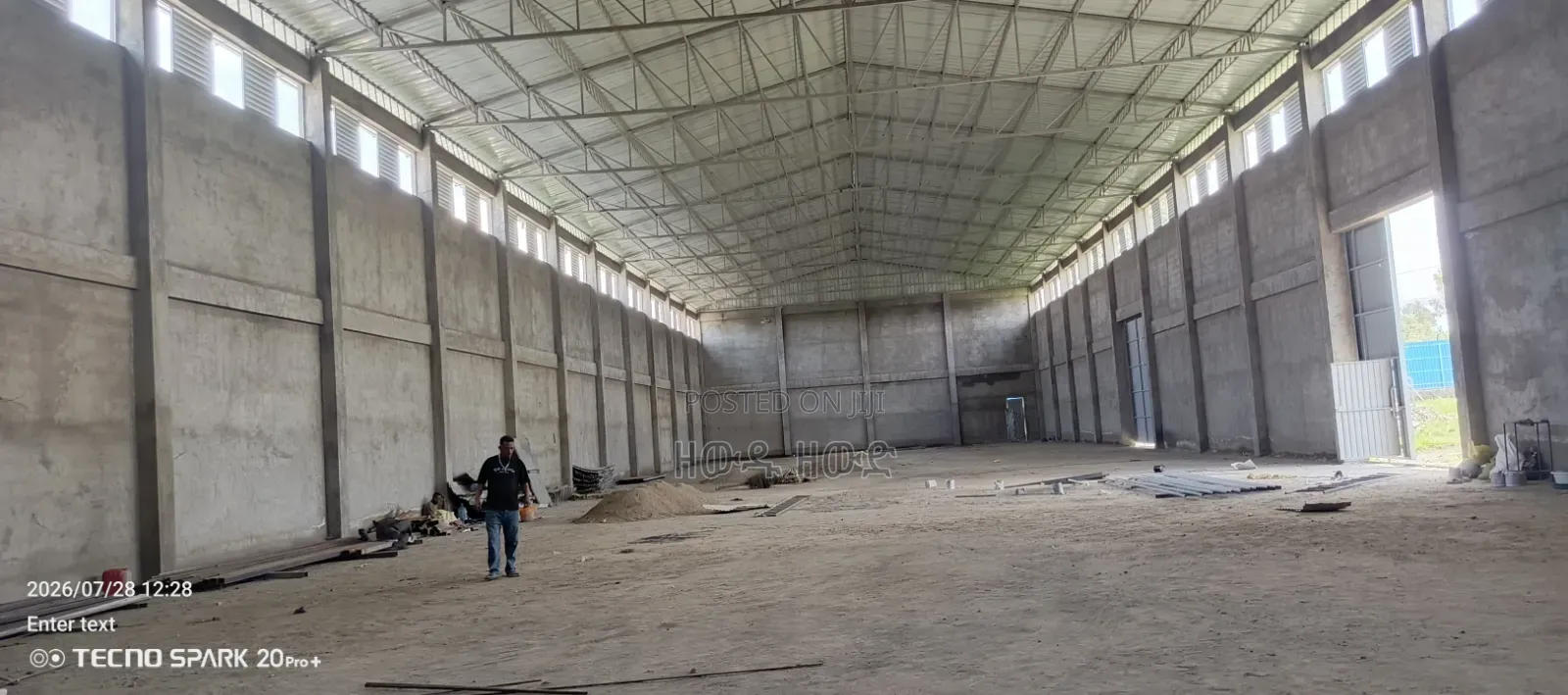 Warehouse for Rent for Factory and Store