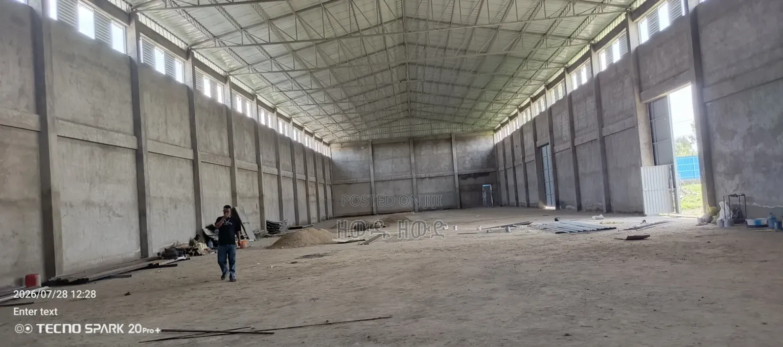 Warehouse for Rent for Factory and Store