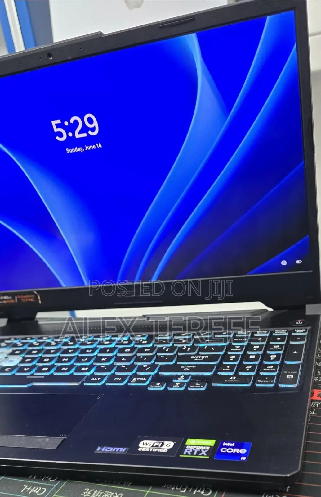 New Laptop Asus TUF Gaming A15 16GB Intel Core i9 SSD 512GB