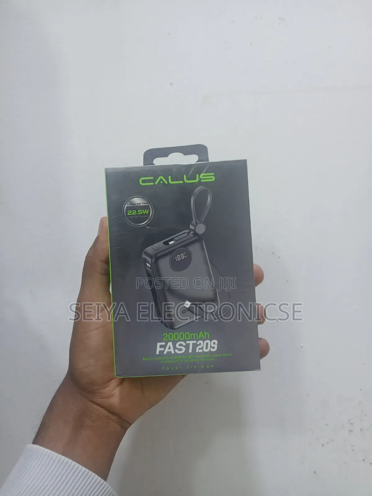 Calus Power Bank 20,000mAh Fast-Charging 22.5W