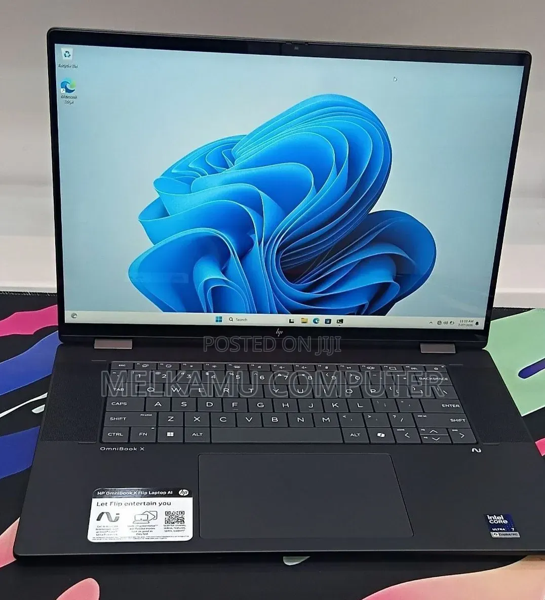 New Laptop HP OmniBook X Flip 16" 16GB Intel Core Ultra 7 SSD 1T