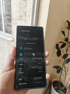 New ZTE nubia Z70 Ultra 256 GB Black