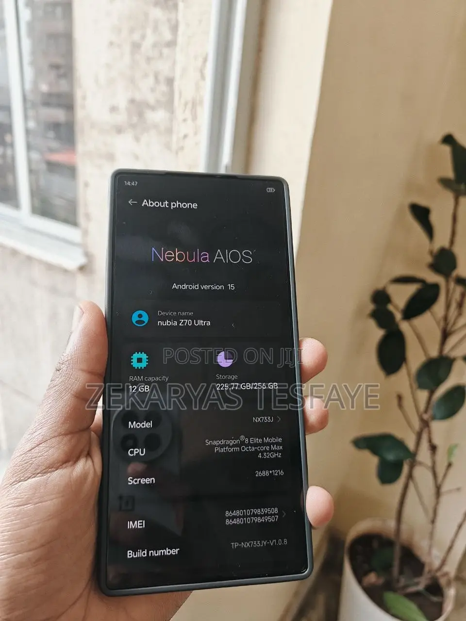 New ZTE nubia Z70 Ultra 256 GB Black