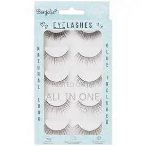 Glue Natural Eye Lashes With Fair