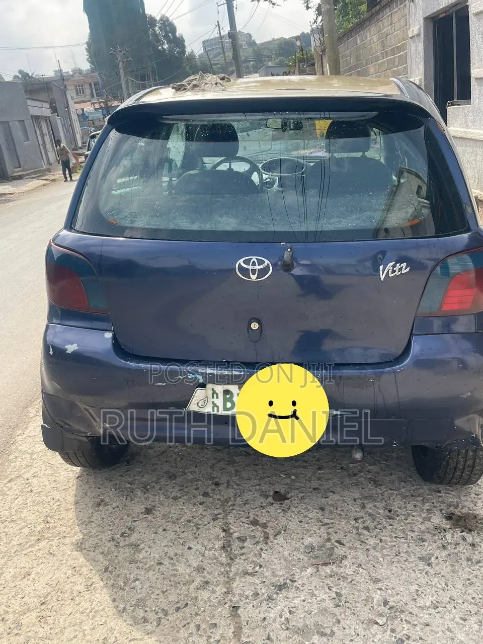 Toyota Vitz 2001 Blue
