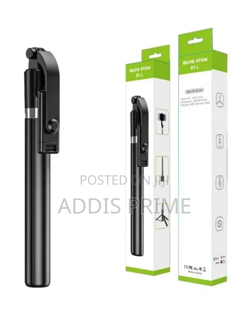 R1-L Wireless Bluetooth Selfie Stick Tripod for Android iPhone