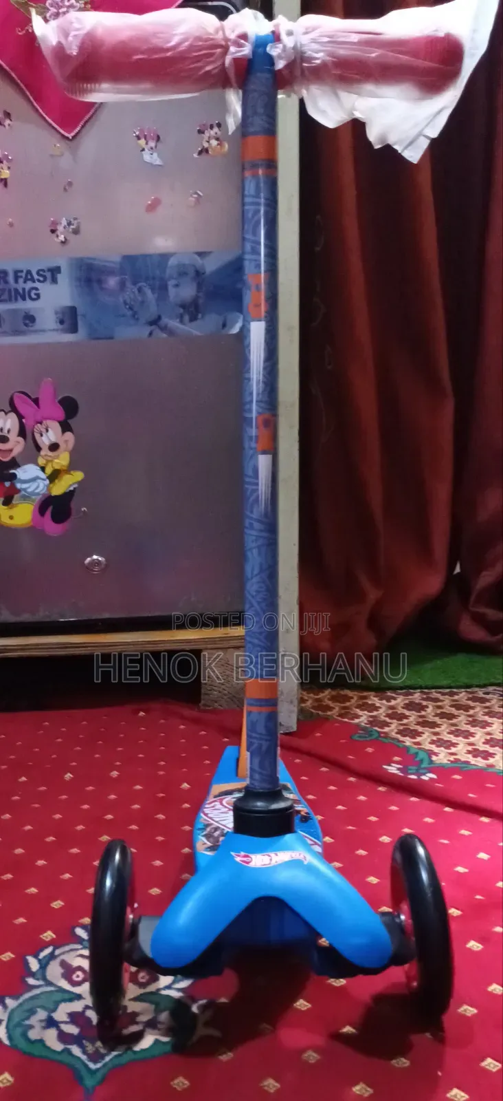 New Kids 3 Wheel Scooter - Hot Wheels