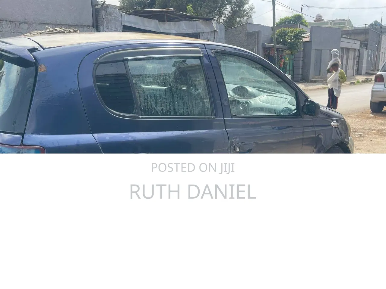 Toyota Vitz 2001 Blue