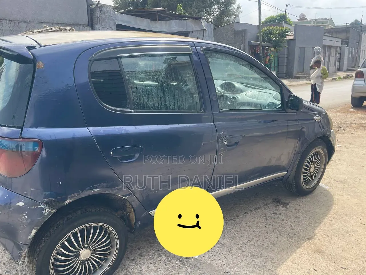Toyota Vitz 2001 Blue