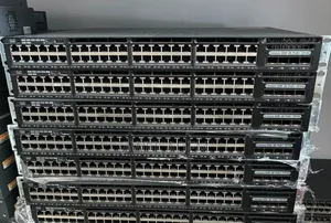 Cisco WS-C3650-48PD-L 48 GbE PoE+ 10G and 2 1G Uplinks,Layer 3 Switch