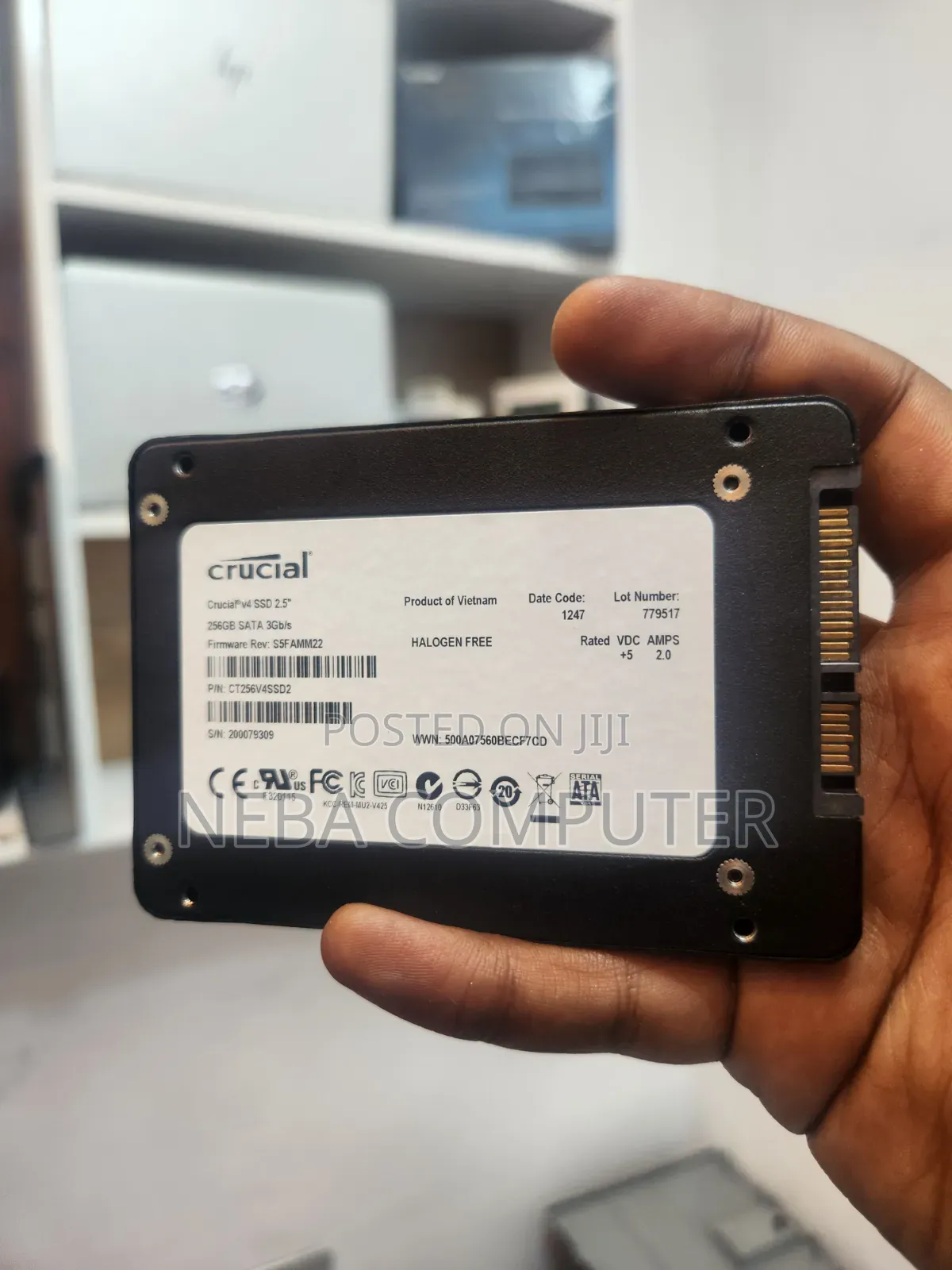 Crucial 256gb Sata SSD