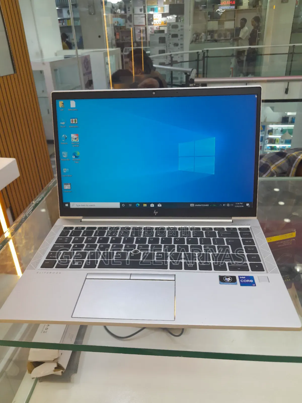 New Laptop HP EliteBook 840 G8 16GB Intel Core i7 SSD 512GB