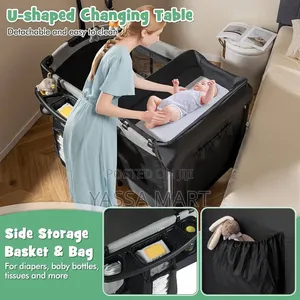 5-in-1 Premium Baby Bed-