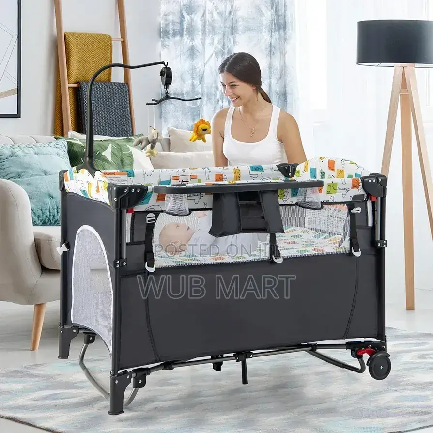 5-in-1 Premium Baby Bed-